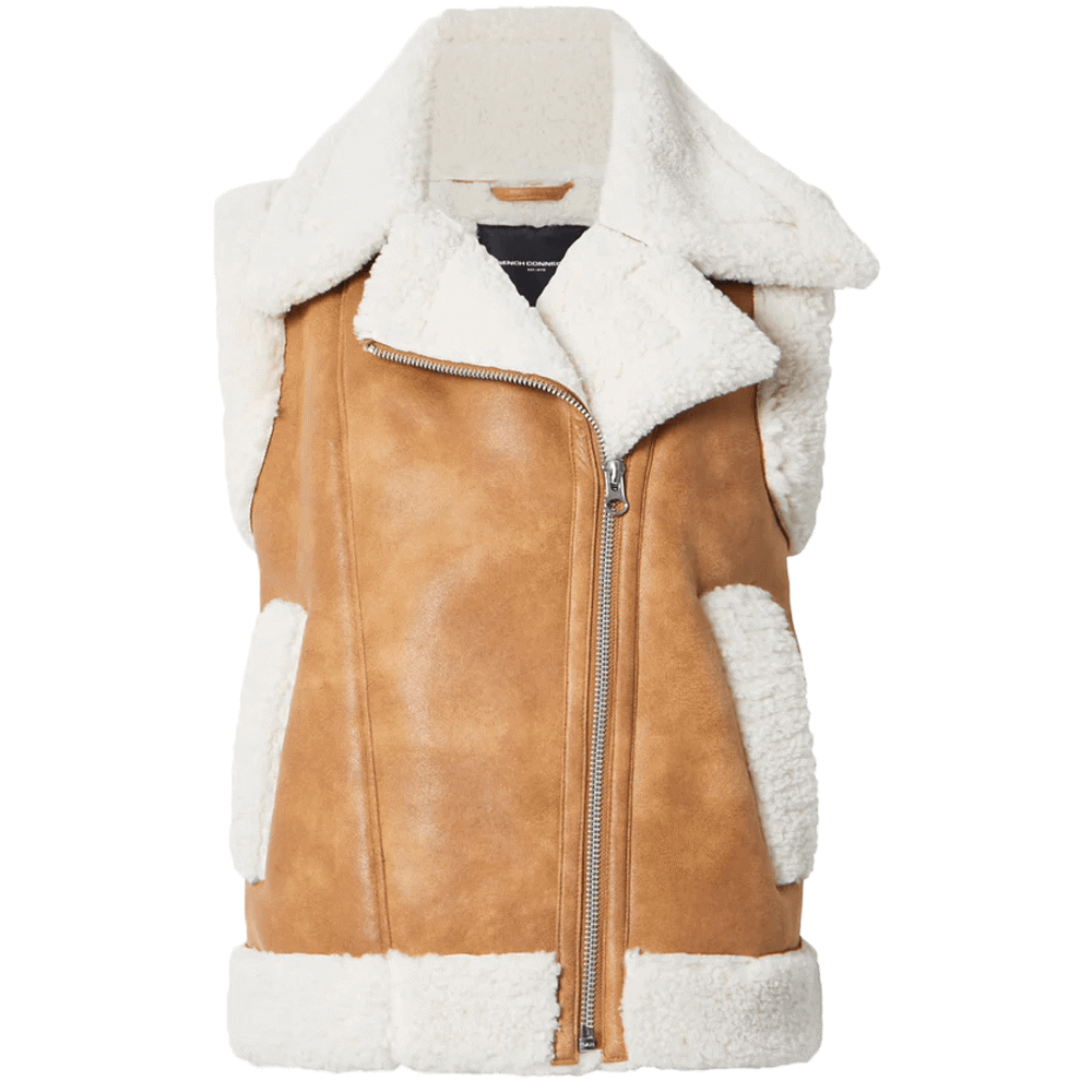 French Connection Camry Suedette Gilet